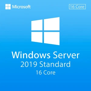 Microsoft Windows Server 2019 OEM Standard 64bit 16-core DVD & Key (P73-07788) - Afbeelding 1 van 3