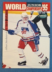 1995-96 PARKHURST SE ADAM DEADMARSH ROOKIE World Juniors USA #SE246 - Picture 1 of 2