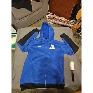 Nike Kentucky Wildcats On-Field Size M Full Zip Therma Hoodie Blue CQ5504-480 - Picture 1 of 8