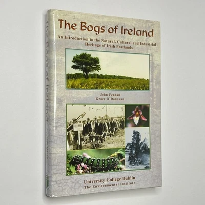 Irish Ecology & Cultural History "The Bogs of Ireland" (1996, Hardcover) - Image 1 of 4