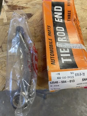 Extremo de varilla de amarre exterior - Nuevo.  Honda. Lado del pasajero 1994 a 2001. Acura, Integra Foto 1 de 2