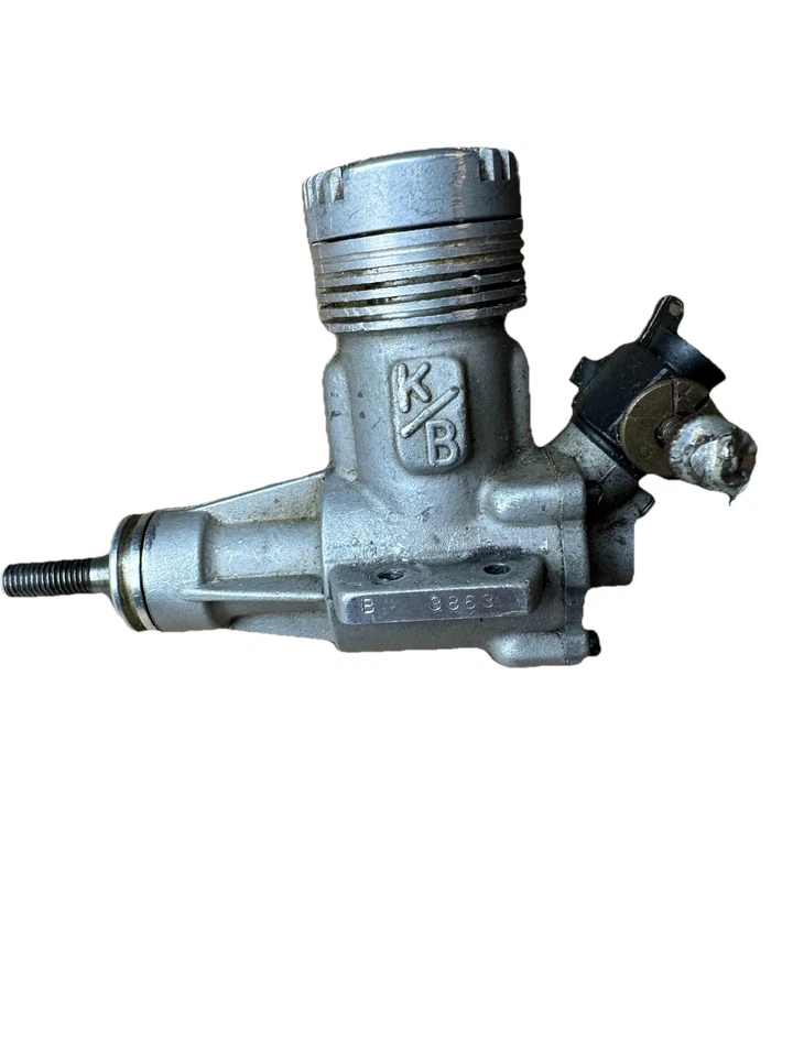K&B .15 Glow Engine Model 3863 – Vintage RC Aircraft Engine – Front Intake - Image 1 of 4