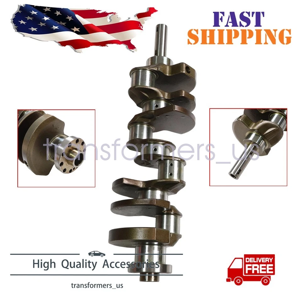 134010S010 New Engine Crankshaft Fit For 2007-2022 Toyota Tundra Sequoia 5.7L V8 - Image 1 of 4
