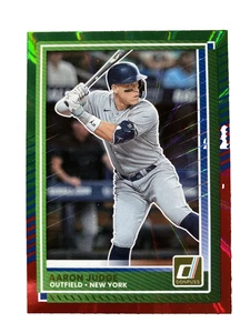 2025 Panini Donruss - Verde Rosso Laser Aaron Judge #50 come nuovo - Foto 1 di 2