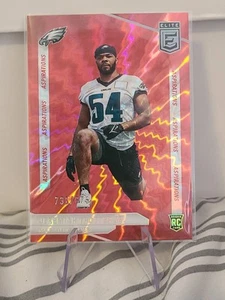 2024 Donruss Elite Aspirations Shimmer Jeremiah Trotter Jr. /875 Rookie - Picture 1 of 2