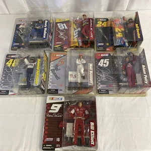 2005 McFarlane NASCAR Series 6 Complete Set Of 7 New In Boxes! - Picture 1 of 8