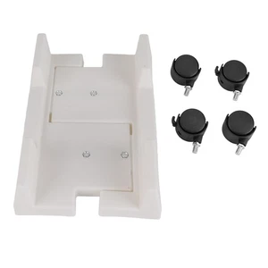 AU (White)Removable Computer Case Stand Holder Bracket Desktop Mainframe Sto New - Picture 1 of 15