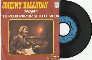 SP JOHNNY HALLYDAY-AVANT-PHILIPS-FRENCH - Picture 1 of 2