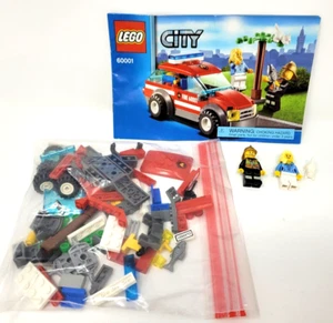 Lego City 60001 - Fire Chief Car - w/ Manual! COMPLETE - Bild 1 von 3
