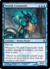 WOTC MtG Mirrodin Besieged Neurok Commando (U) (x4) NM