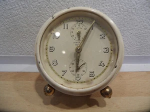 Alter Junghans Wecker trivox Tri - vox Reisewecker Tischuhr Deko Vintage - Bild 1 von 11