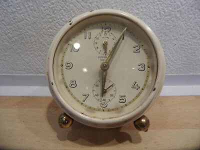 Alter Junghans Wecker trivox  Tri - vox  Reisewecker Tischuhr Deko Vintage - Bild 1 von 4
