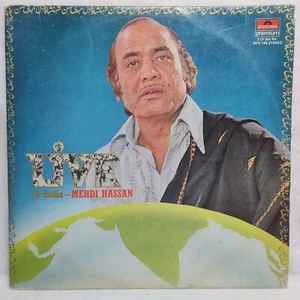 Live In India Mehdi Hassan Ghazals LP 2 Vinyl Record 1980 Bollywood Hindi Indian - Picture 1 of 13