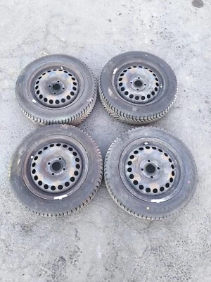 4 Stahl Felgen  Kompletträder 165/65R14 79T Opel Karl - Bild 1 von 3