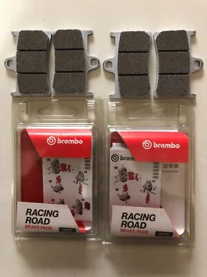 2 X Brembo Rennbremsbeläge 07YA23SR Yamaha YZF-R6 1999-2022 RJ03-05-09-11-15-27 - Bild 1 von 2