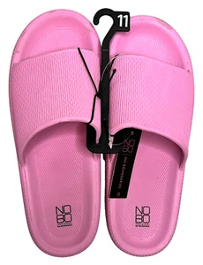 NOBO Almohada Slides Sandalias Suave Ducha Zapatillas Antideslizantes Talla 11 Puntera Abierta Se Ajusta a 13 - Imagen 1 de 9