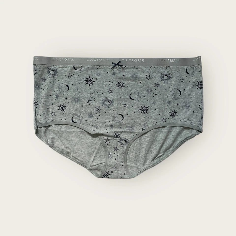 Braguita completa de algodón cacique Lane Bryant talla 22/24 estrellas celestial Foto 1 de 1