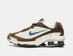 Nike Shox Ride 2 Herrenschuhe in Weiß und Braun Turnschuhe - Bild 1 von 7