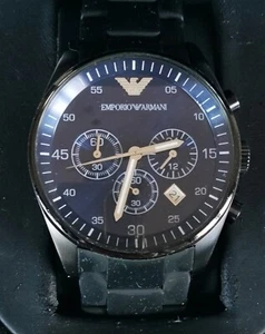 Emporio Armani AR5921 Sportivo Watches Chrono Quartz Date Display - Foto 1 di 11