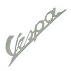 Vespa Legshield Script Badge With Rivets Steel Chrome Plated S2u