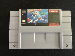 Mega Man X Super Nintendo 1994 Authentic Tested MEXICO/Majesco RARE LABEL Varian - Picture 1 of 5