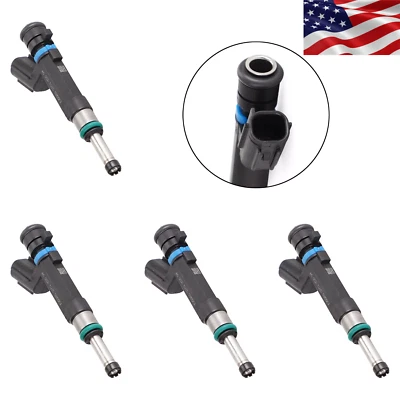 4PCS OEM DENSO fuel injectors FOR Nissan Versa Note 1.6L 2014-16 16600-1KT0A - Image 1 of 4