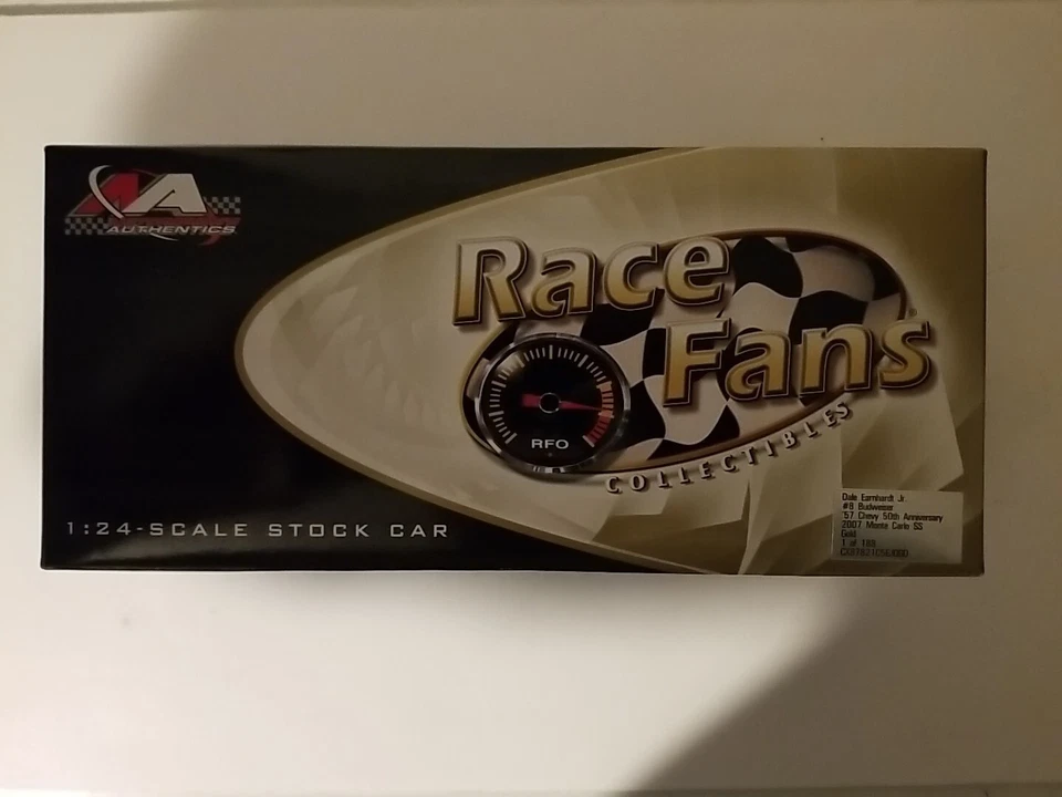 Dale Earnhardt Jr 8 Budweiser 2007 Monte Carlo 50 aniversario Oro 24 KT 1 de 188 nuevo en caja Foto 1 de 4
