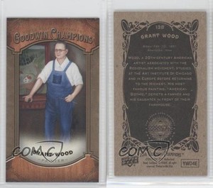 2014 Upper Deck Goodwin Champions Mini Grant Wood #138