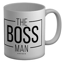 The Boss Man White 11oz Mug Cup Gift