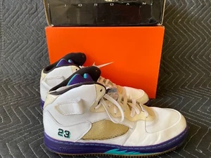 Nike Air Jordan Fusion AJF AJF5 Grape 407334-102 Retro AF1 Air Force 1 Size 13 - Picture 1 of 15