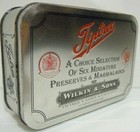 WILKIN & SONS Metallbox Biscotti Werbe Metalldose Blechdose Marmalades