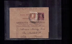 Argentinien Ganzsache + ZuFr + Esperanto - Buenos Aires n. Lille Frankreich 1932 - Bild 1 von 2