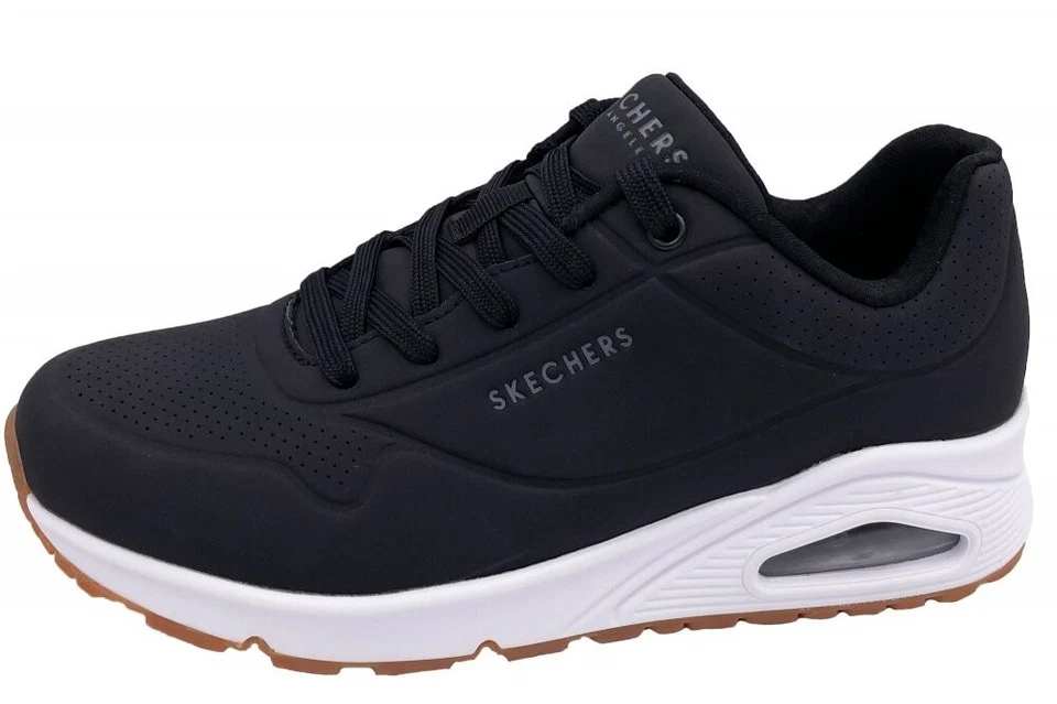 Skechers UNO Stand On Air 403674L/BLK Schwarz27 Damensneaker Damenschuh Gr. 38