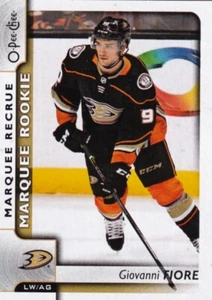 GIOVANNI FIORE, ANAHEIM DUCKS, RARE NHL 2017-18 O-PEE-CHEE MARQUEE ROOKIE CARD. - Picture 1 of 1