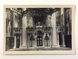 Vintage 1960s St Georges Church Oplenac Yugoslavia Real Photo Postcard RPPC 60s - Picture 1 of 6