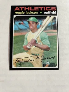 1971 TOPPS 20 REGGIE JACKSON CARD ATHLETICS NM OC RANGE - Bild 1 von 6