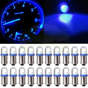 For 20X BA9S Super Blue LED Lamp Instrument Panel Cluster Dashboard Light  1815 - Picture 1 of 5
