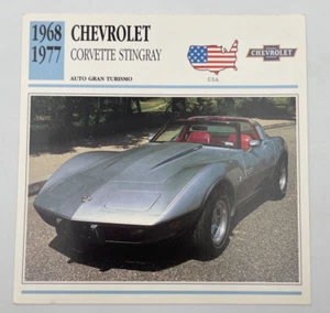 Scheda Tecnica Chevrolet Corvette Stingray - Picture 1 of 1
