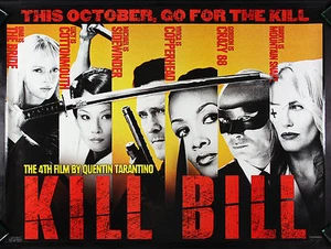 KILL BILL * CineMasterpieces ORIGINAL RARE SUBWAY MOVIE POSTER 2003 MARTIAL ARTS - Picture 1 of 1