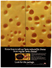 1987 Kraft Light Naturals Swiss Chesse 80S Vintage Print Ad Advertisement 8.5X11