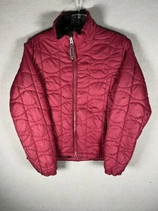 Marmot Women's Pink Puffer Jacket sz S Poly Fleece Lined Hi-neck Zip Quilted - Picture 1 of 12