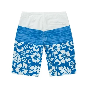Hawaii Hangover Men Hawaiian Board Shorts in Blue Luau - Picture 1 of 9