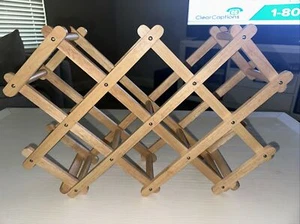 Wood Wine Rack - Picture 1 of 1