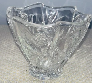Marquis by Waterford Crystal Rose Garden Bowl Made in Germany Beautiful 4.25” - Picture 1 of 7