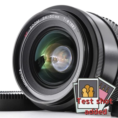 Minolta AF 24-50mm f4 Wide Zoom Lens Sony Minolta A Mount [N Mint-] From Japan - Image 1 of 4