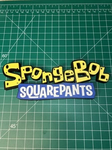 Impreso en 3D Bob Esponja Pantalones Cuadrados Estante Letrero Exhibición Pared Escritorio Ventilador Arte Logo - Imagen 1 de 3