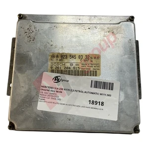 MERCEDES SLK 230 R170 2.3 PETROL AUTOMATIC M111.983 ENGINE ECU 96-04 0261204915 - Picture 1 of 12
