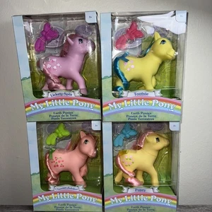 My Little Pony EARTH - 35th Anniversary 2021 Retro Basic Fun Set 4 Ponys! - Bild 1 von 3