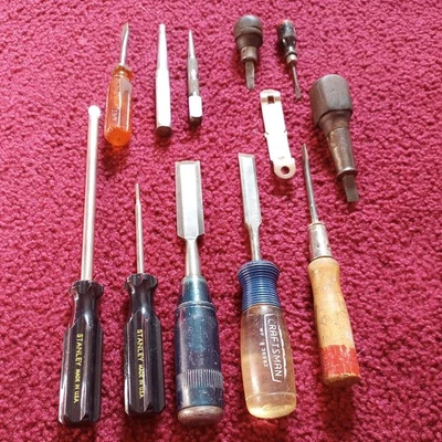 Vintage SNAP-ON No. OG-2  SCREWDRIVER and vintage tools Craftsman extras - Image 1 of 4