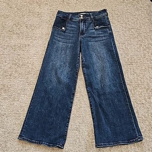 Kut from the Kloth Dark Blue Ankle Jeans 2 - Picture 1 of 3